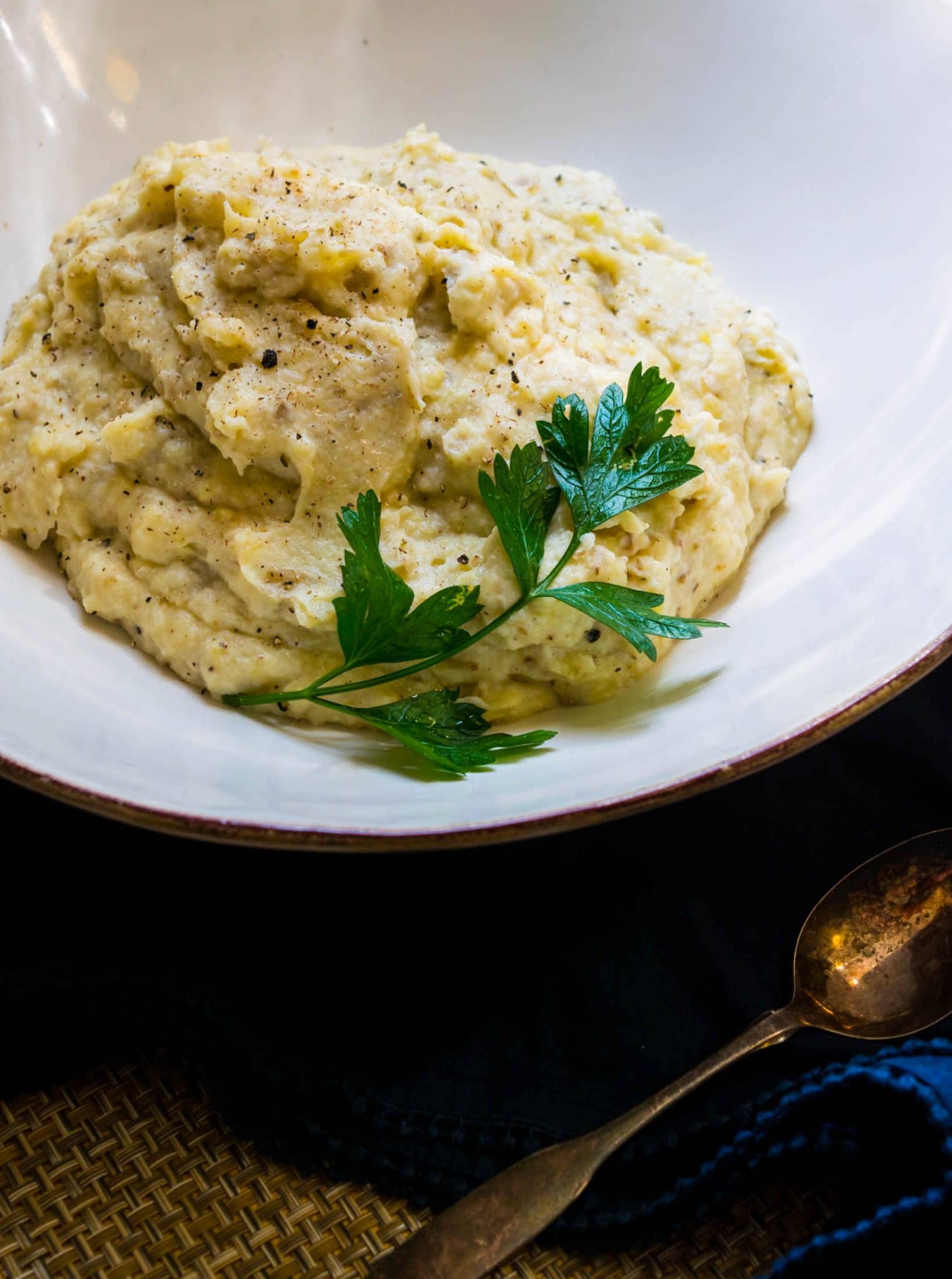 Cauliflower Potato Mash Jawns I Cooked