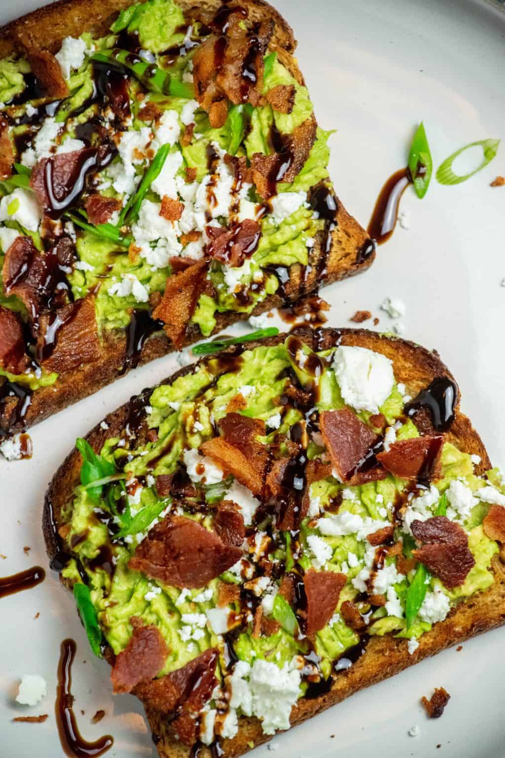 Bacon Avocado Toast Jawns I Cooked