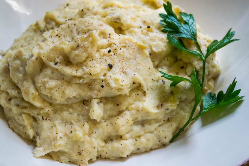 Cauliflower Potato Mash Jawns I Cooked