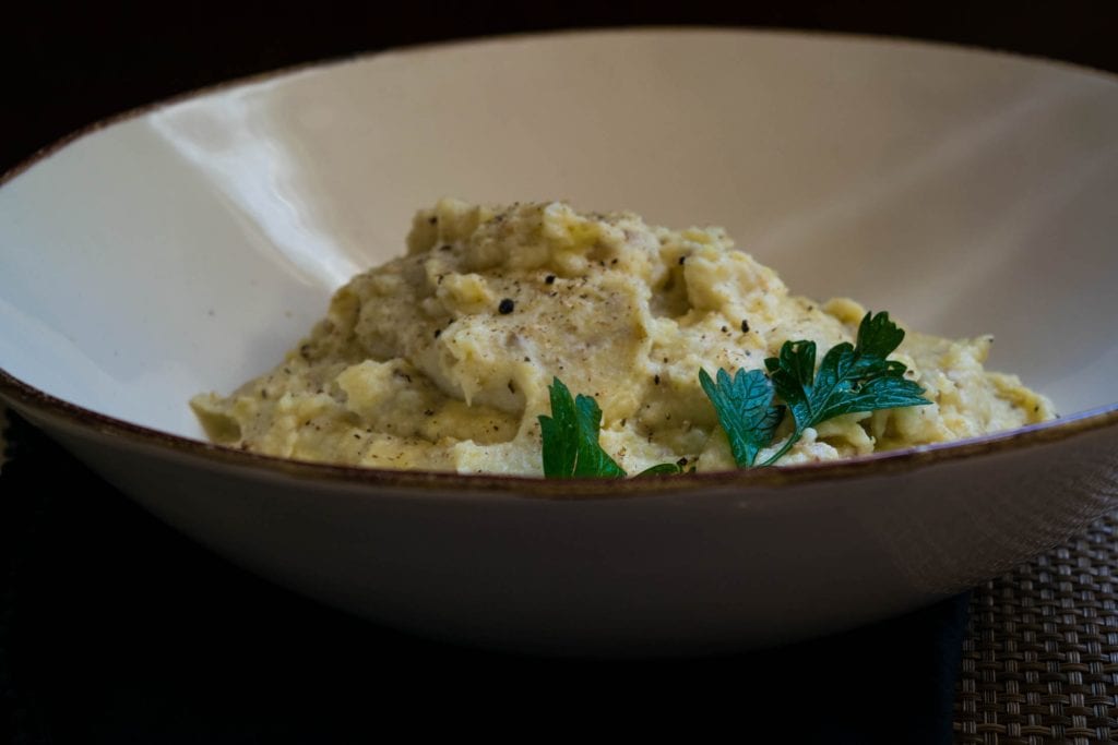 Cauliflower Potato Mash Jawns I Cooked
