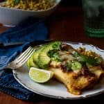 Crockpot Shredded Beef and Smoked Gouda Enchiladas
