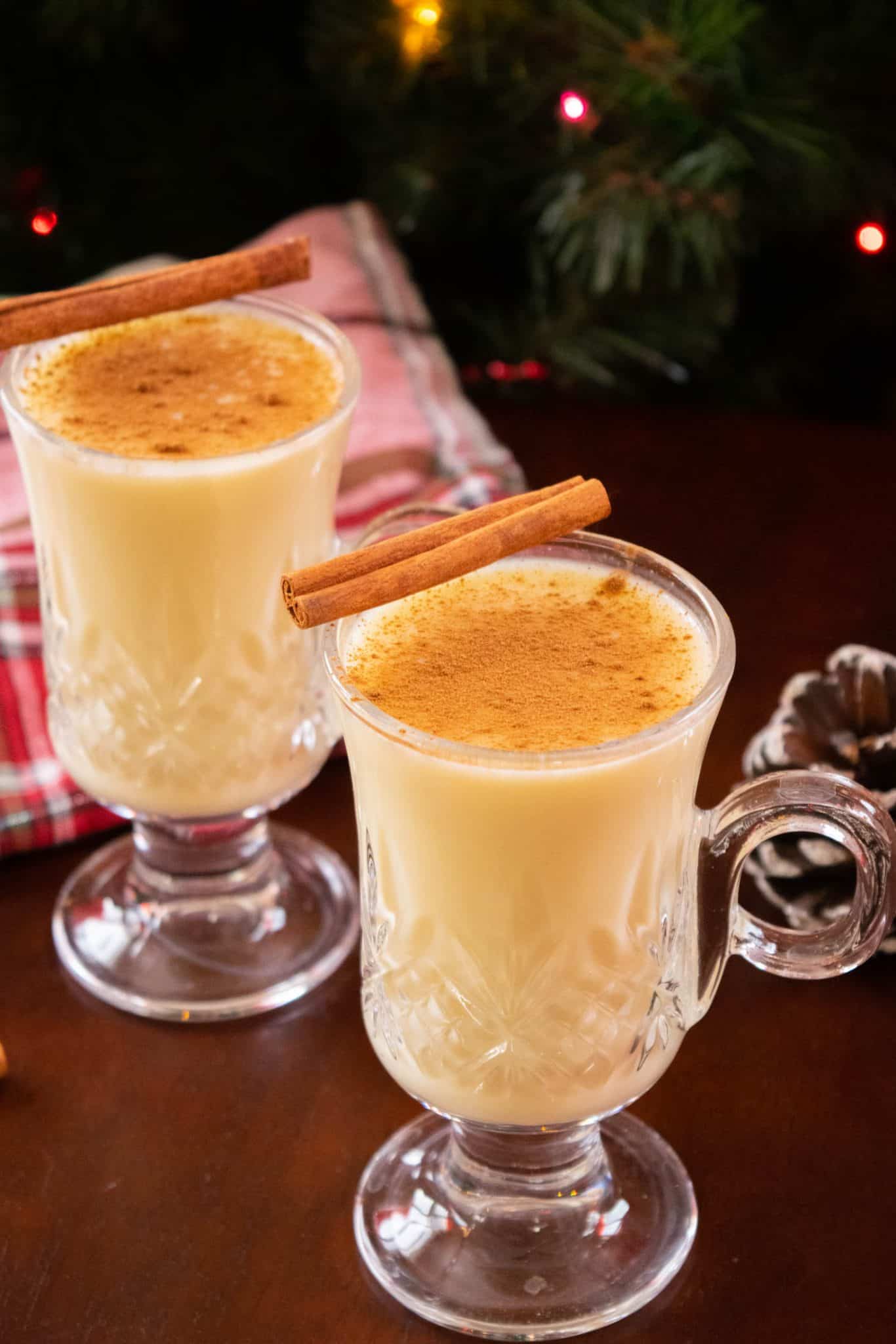 Spiked Almond Milk Eggnog Jawns I Cooked