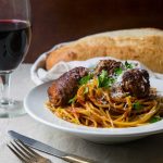 Sunday Sauce with Bracciole, Meatballs and Sausage