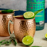 Smoky Sage Mexican Mule Cocktail Recipe (with Mezcal)