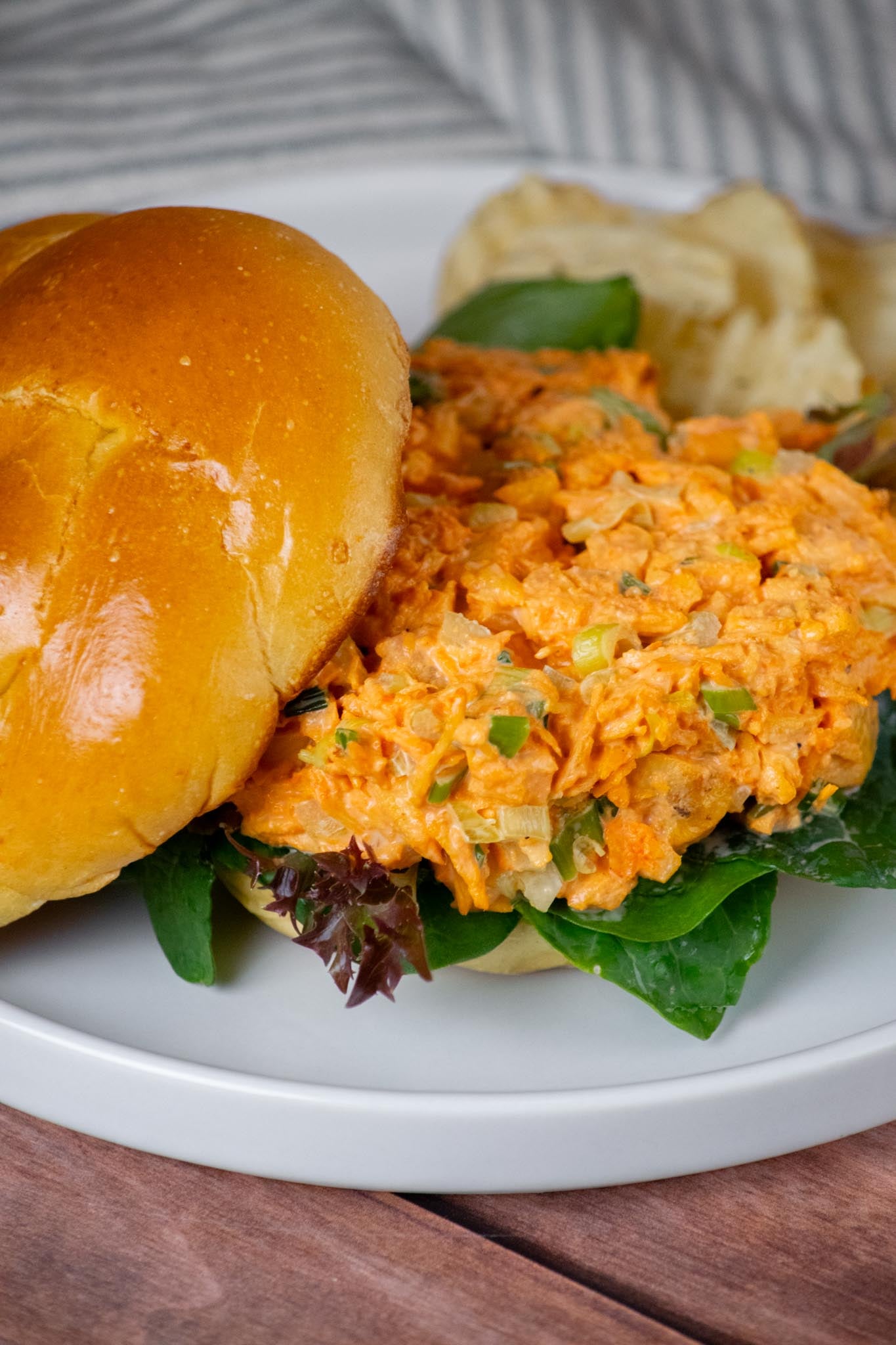 Saz&oacute;n Chicken Salad Sandwich