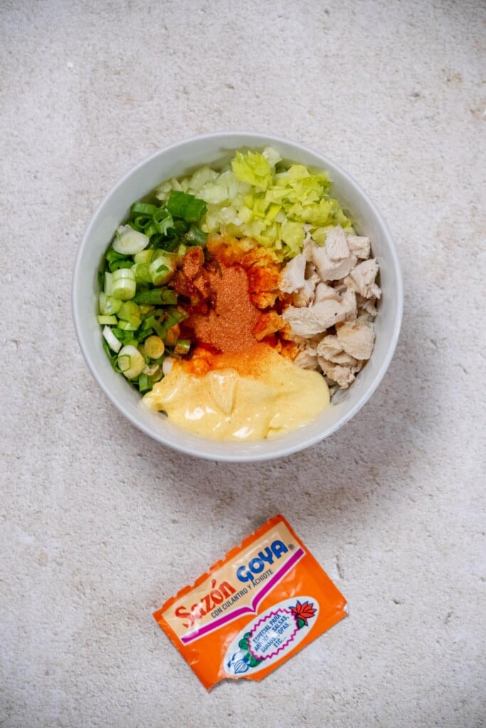 Add all the ingredients to a bowl
