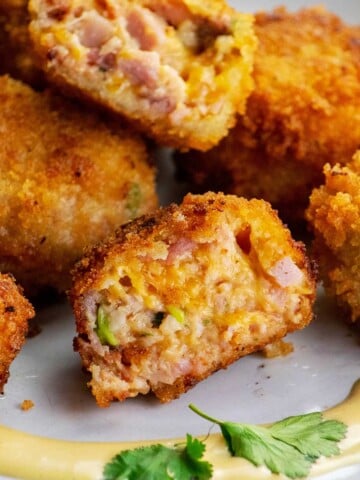 ham and cheese croquettes