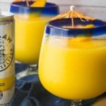 Spiked Mango Seltzer Slushie