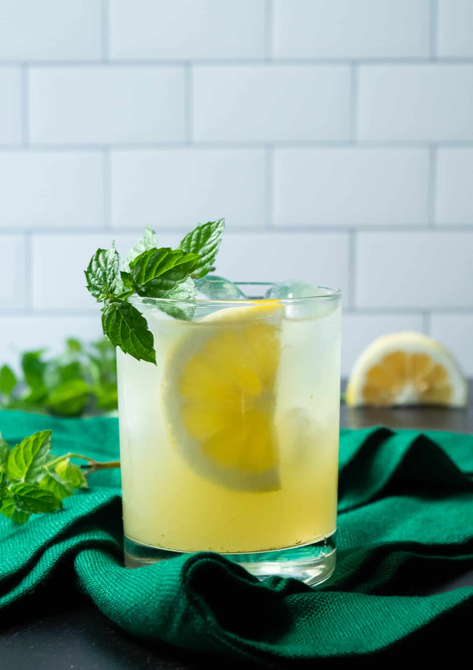 Gin Honey Bee with Lemon and Herb Infused Gin Jawns I Cooked