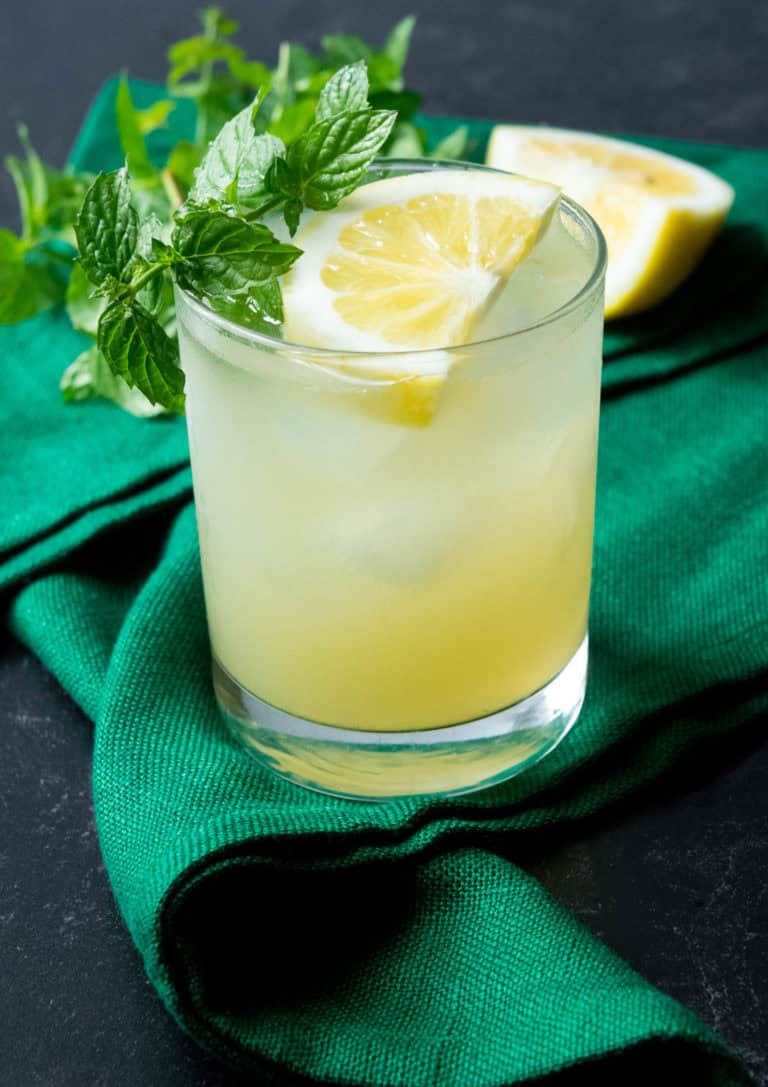 Gin Honey Bee with Lemon and Herb Infused Gin Jawns I Cooked