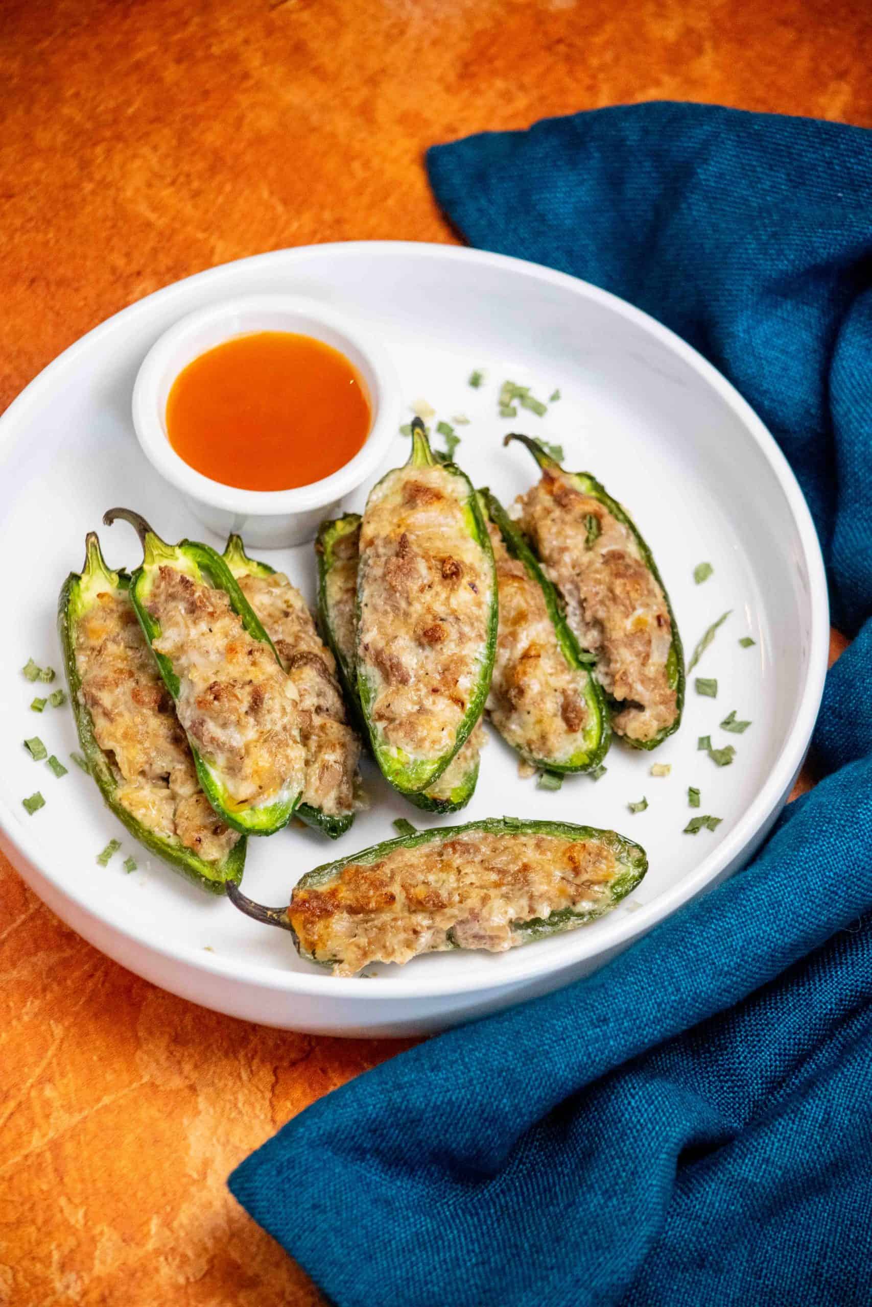 Philly Cheesesteak Stuffed Jalapeno Peppers Recipe