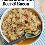 How to Cook Sauerkraut with Beer & Bacon