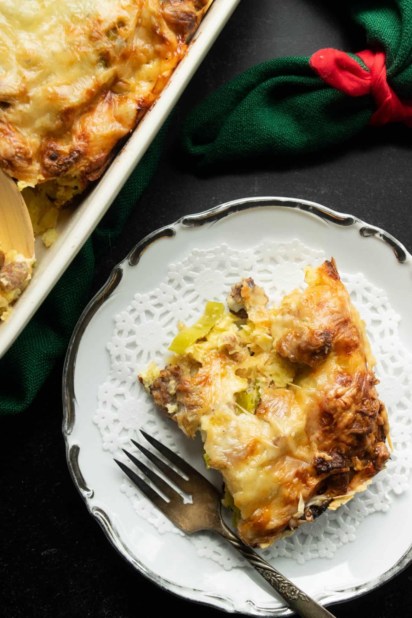 Overnight Sausage Breakfast Casserole Jawns I Cooked