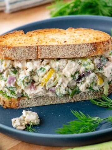 Greek Yogurt Chicken Salad.