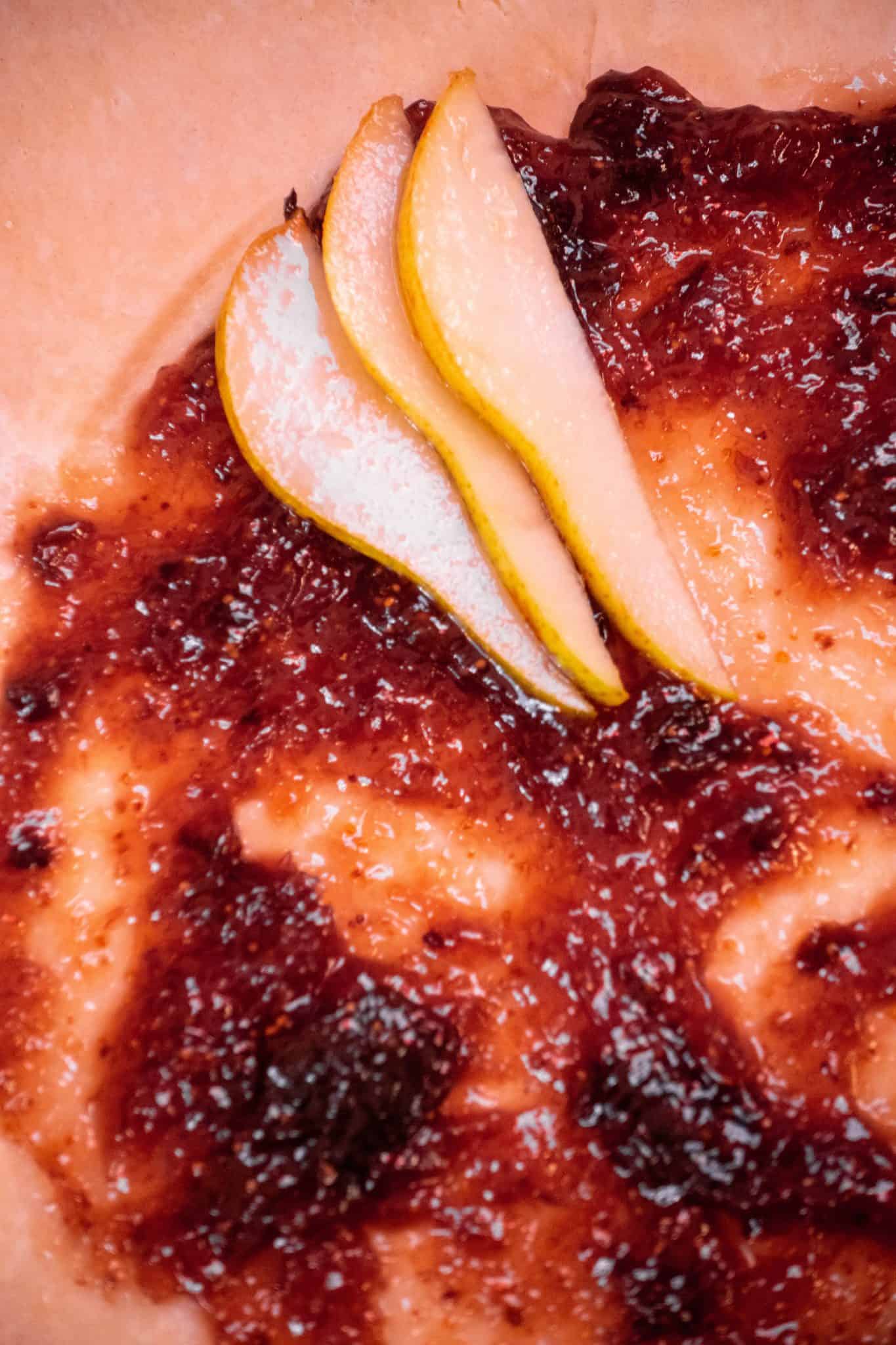 Pear and Fig Galette Jawns I Cooked