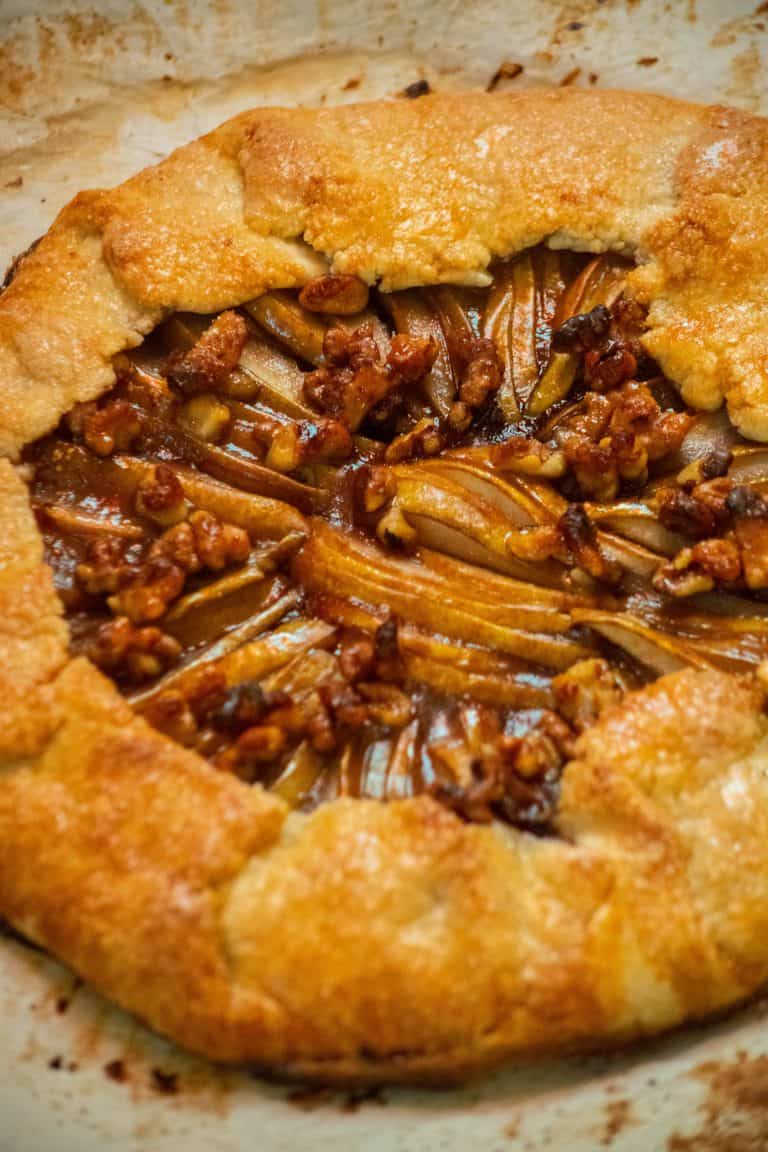 Pear and Fig Galette Jawns I Cooked