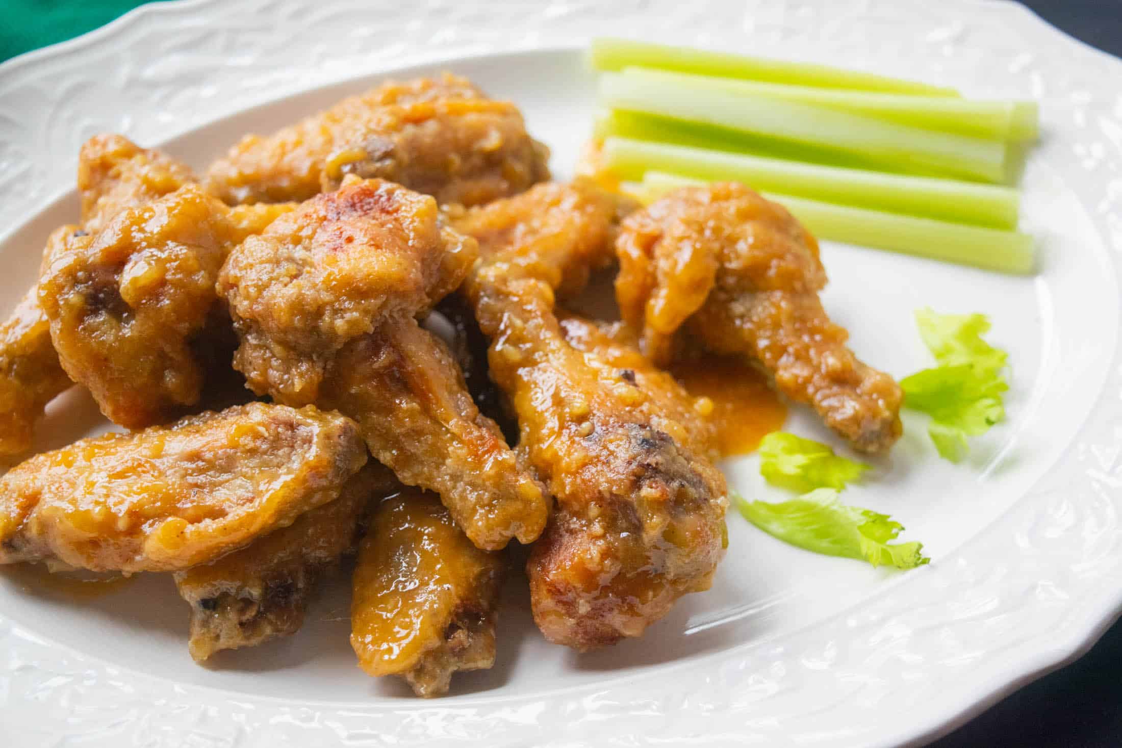 Miso Chicken Wings with Honey & Butter Jawns I Cooked