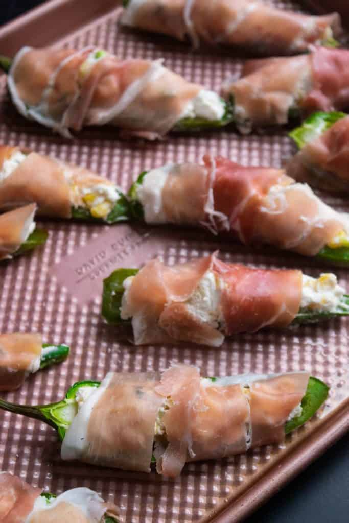 prosciutto wrapping