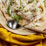 Fennel Apple Salad with Goat Cheese Dressing
