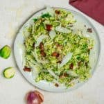 Shredded brussels sprout salad recipe