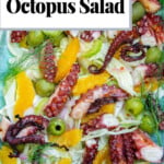 Octopus Salad Recipe with Valencia Oranges & Fennel