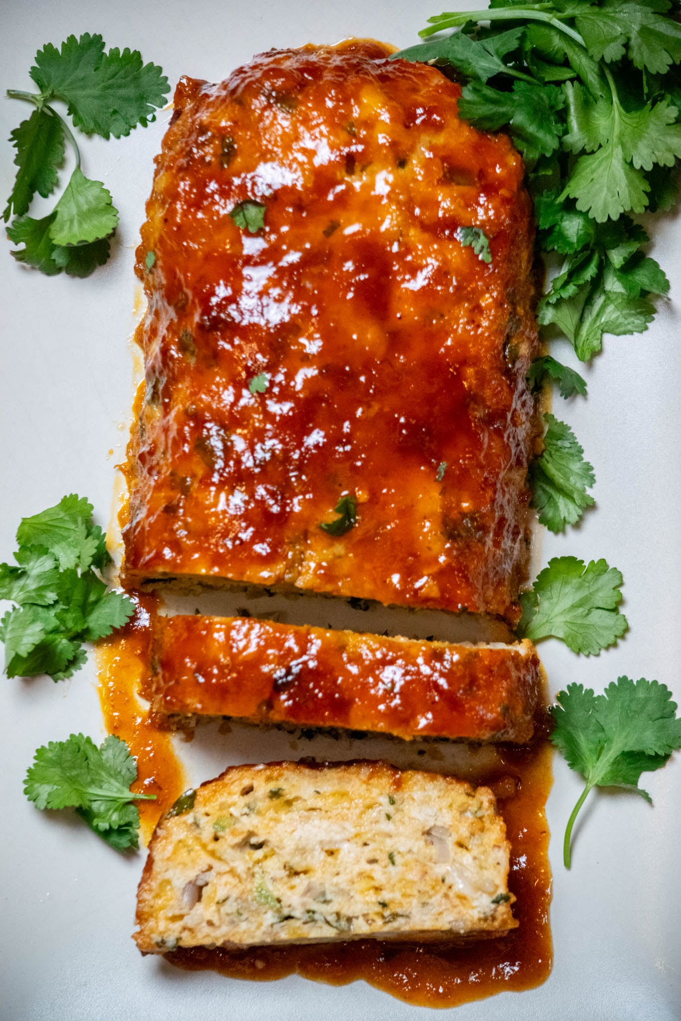 ground chicken meatloaf with chipotle glaze