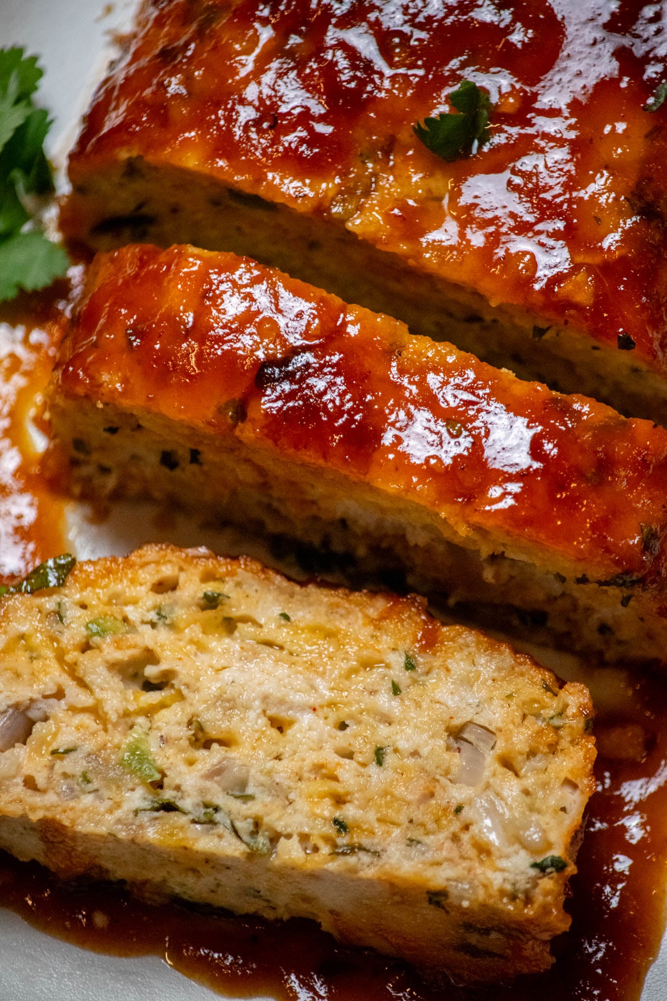 Ground Chicken Meatloaf with Chipotle Cheddar Glaze