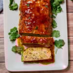 Ground Chicken Meatloaf with Chipotle Glaze