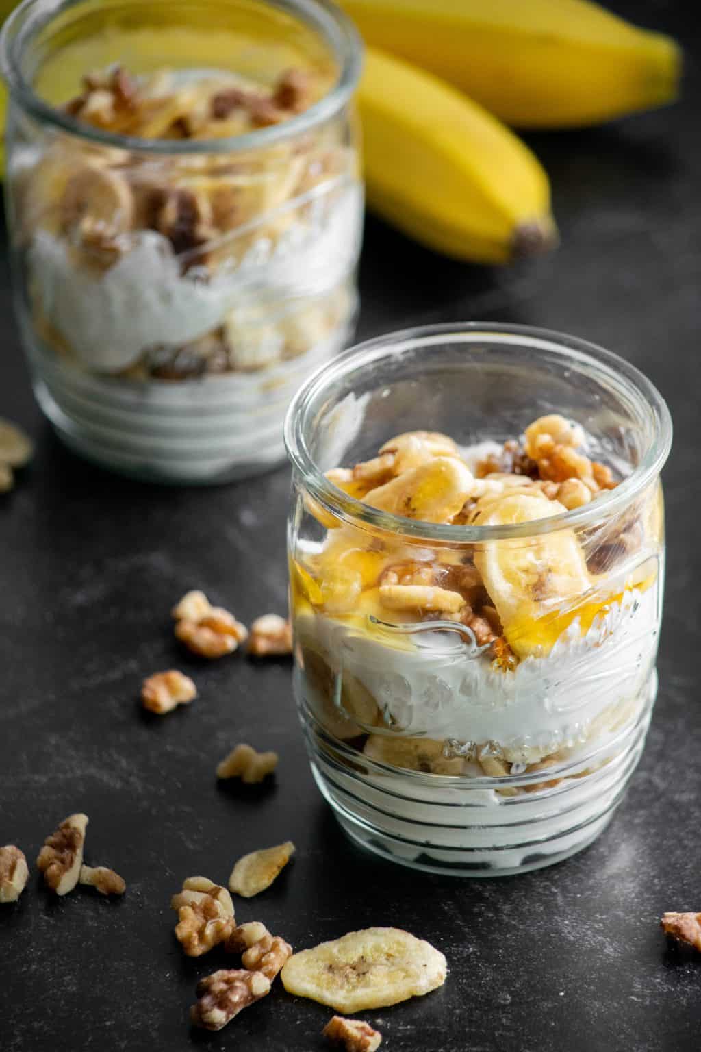 Banana Nut Yogurt Breakfast Parfait Jawns I Cooked