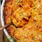 Sweet Potato Gratin with Smoked Gouda and Rosemary