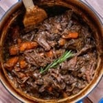 Dutch oven pot roast