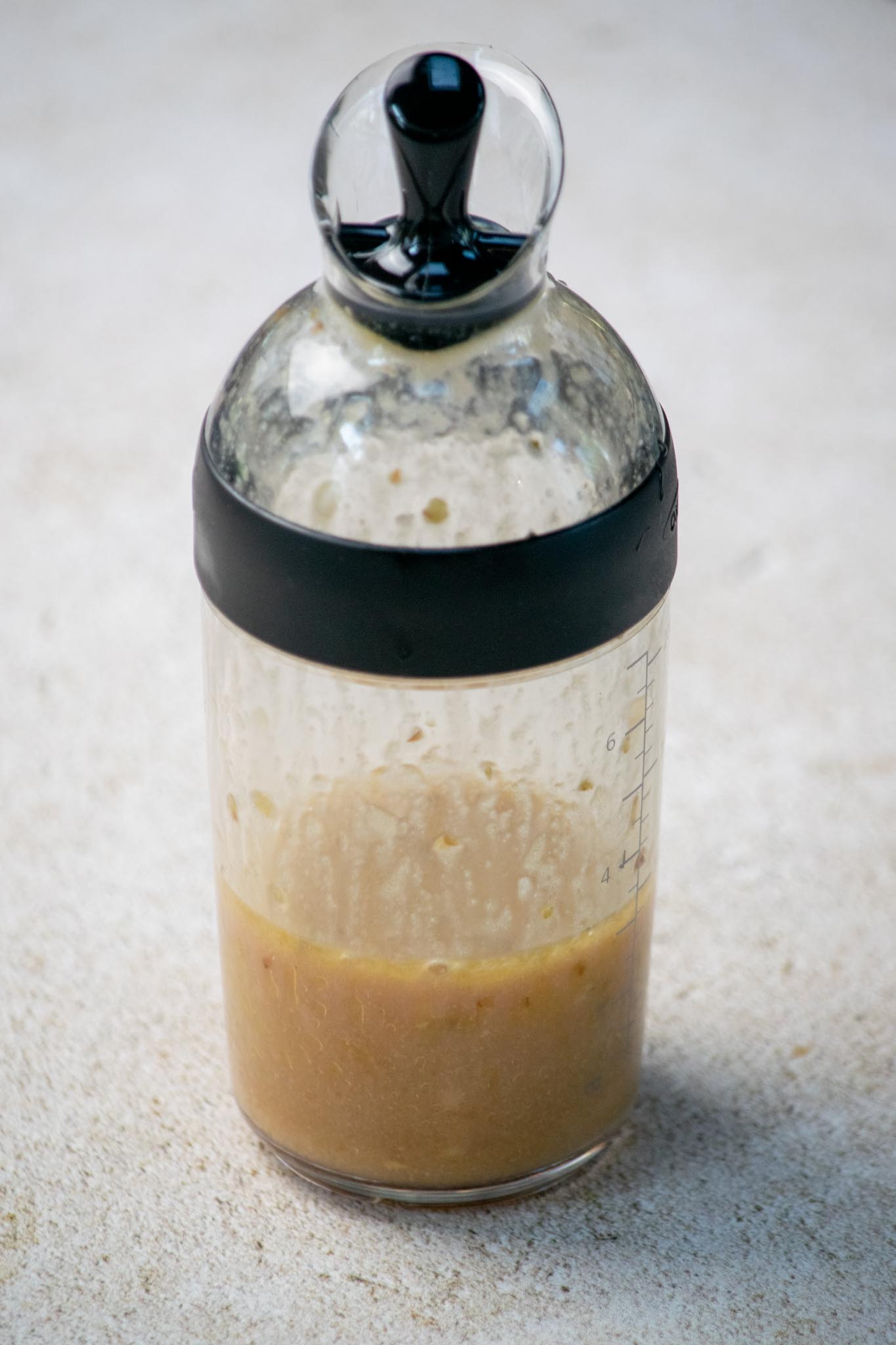 Mix together dressing ingredients, and set aside. 