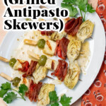 Halloumi Skewers (Grilled Antipasto Skewers)