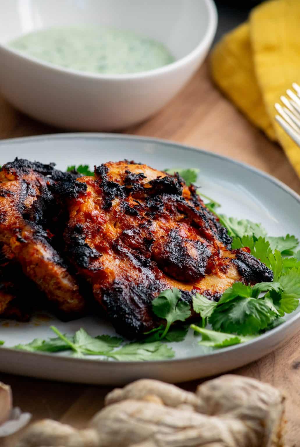 Easy Grilled Honey Harissa Chicken Thighs Recipe Jawns I Cooked