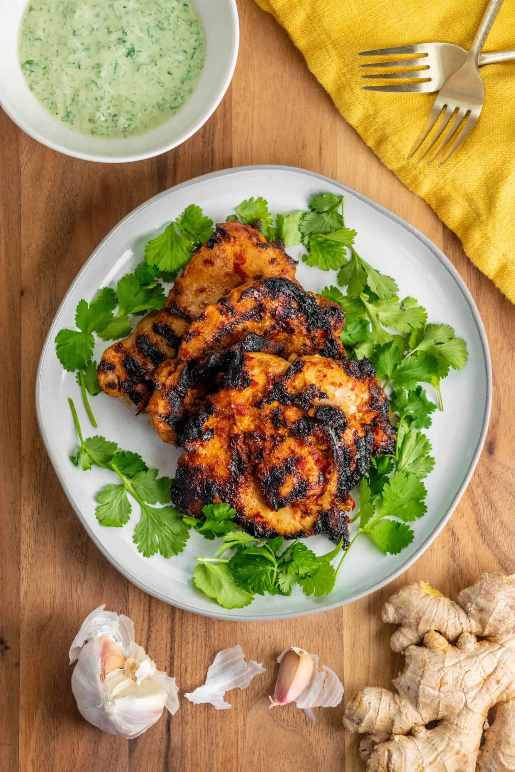 Easy Grilled Honey Harissa Chicken Thighs Recipe Jawns I Cooked