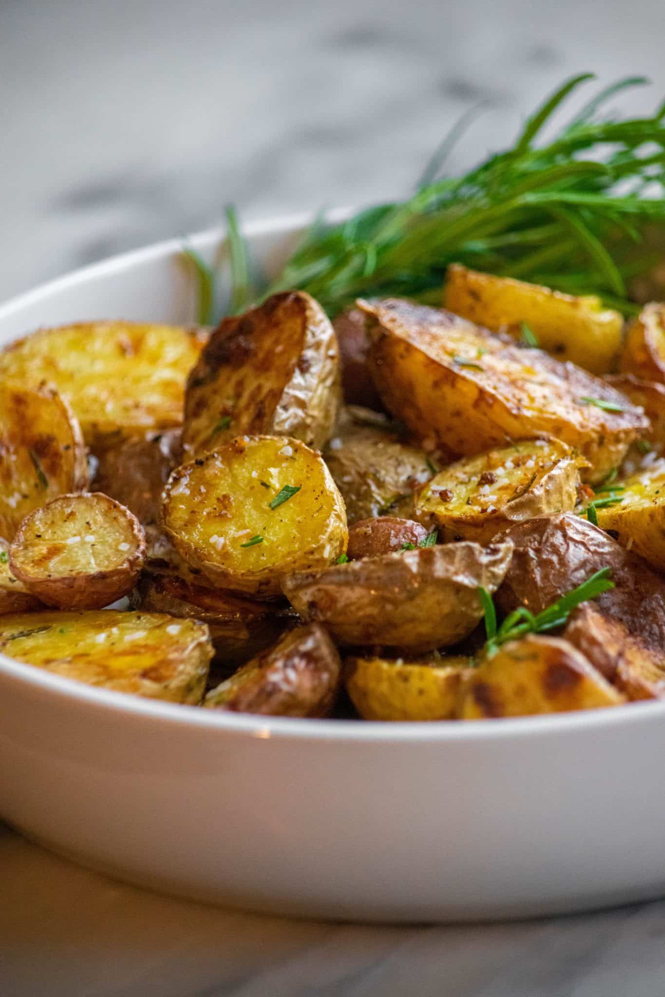 Rosemary Air Fryer Baby Potatoes Jawns I Cooked