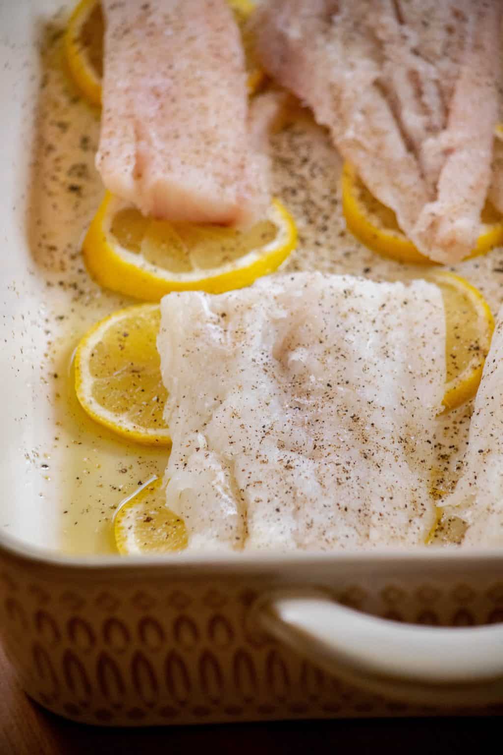 Oven Baked Cod with Crab Topping and Cream Sauce : Jawns I Cooked