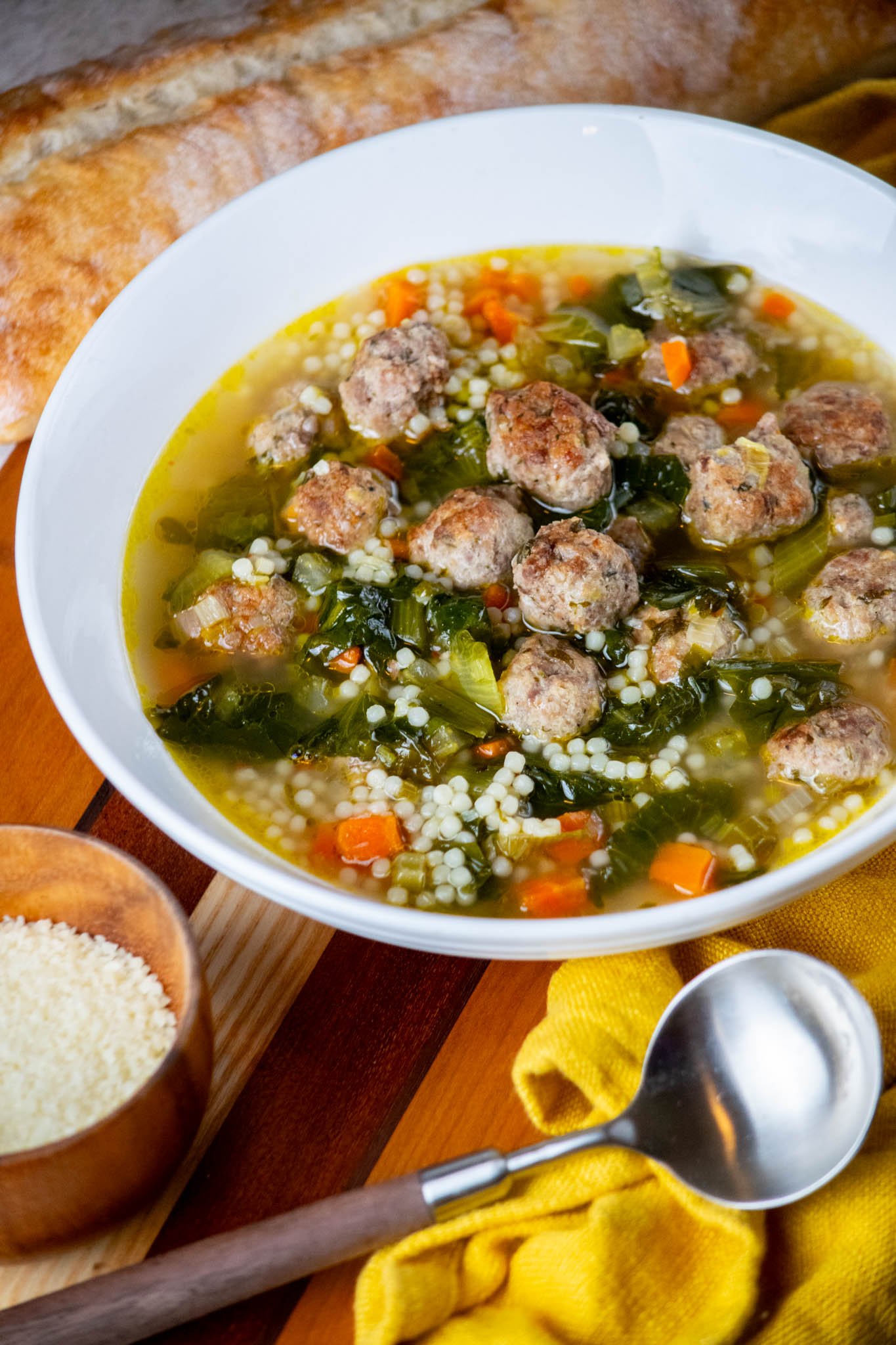 Italian Wedding Soup recipe with Leeks