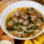 Italian Wedding Soup with Leeks