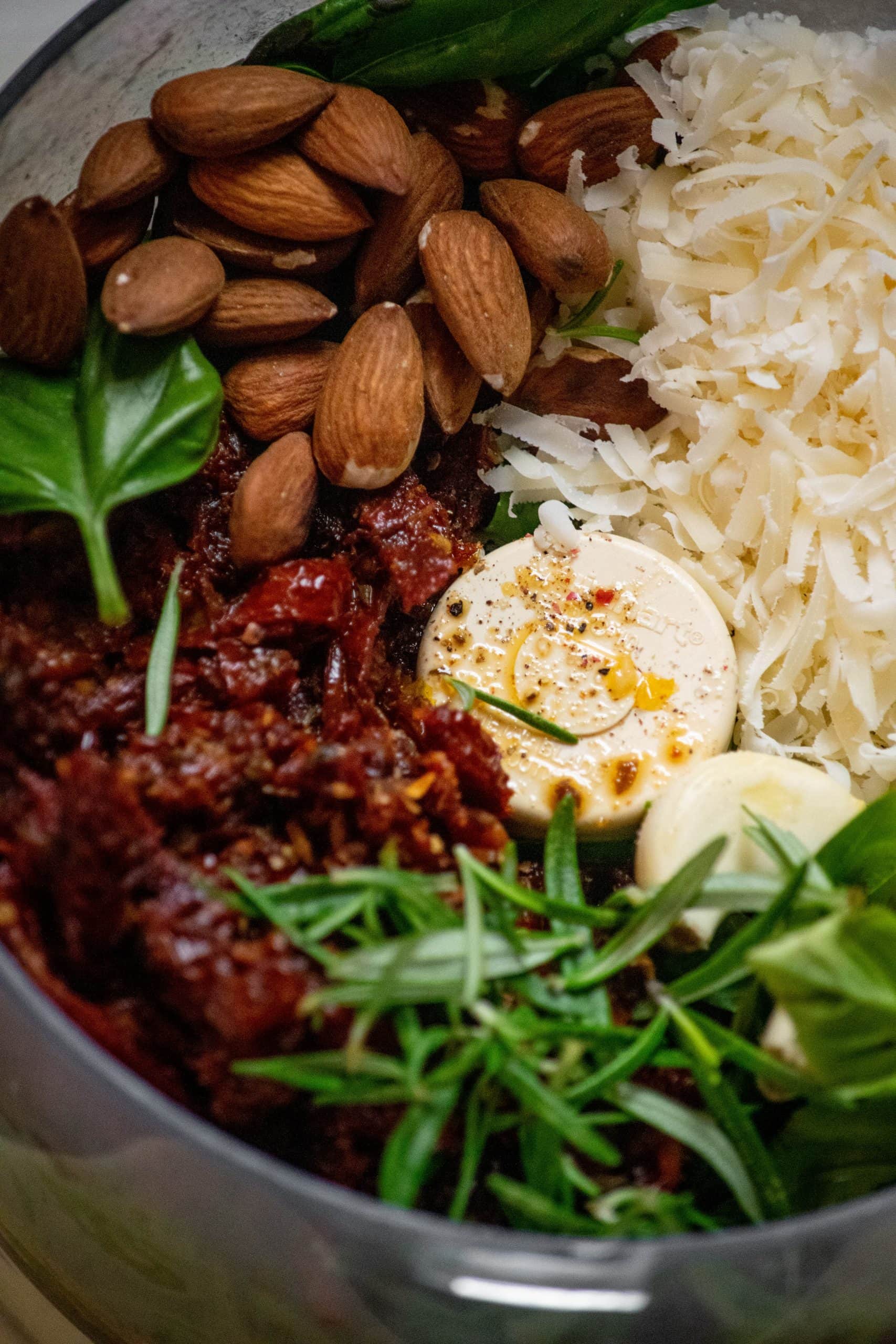 Sun Dried Tomato Pesto Jawns I Cooked