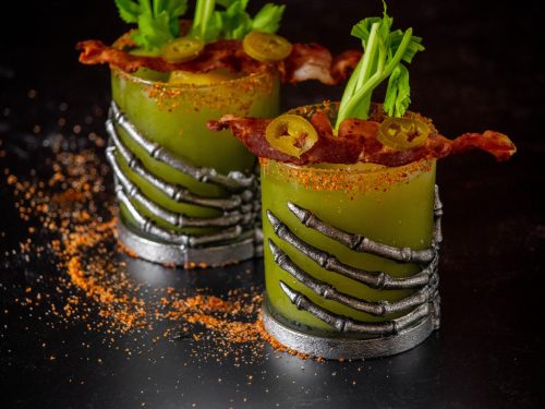 Ghoulishly Green Bloody Mary : Jawns I Cooked