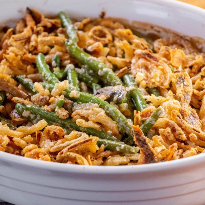 Make Ahead Green Bean Casserole Jawns I Cooked