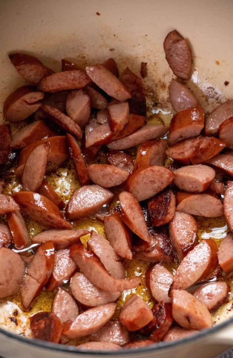 Hearty Kielbasa and Cabbage Soup Jawns I Cooked