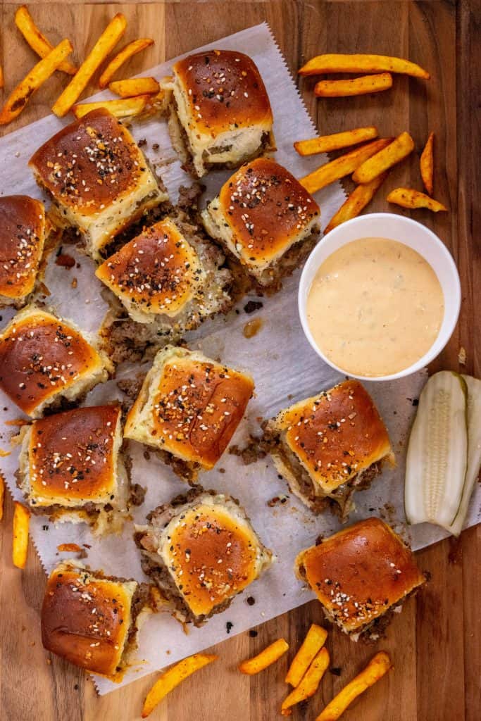 cheeseburger sliders