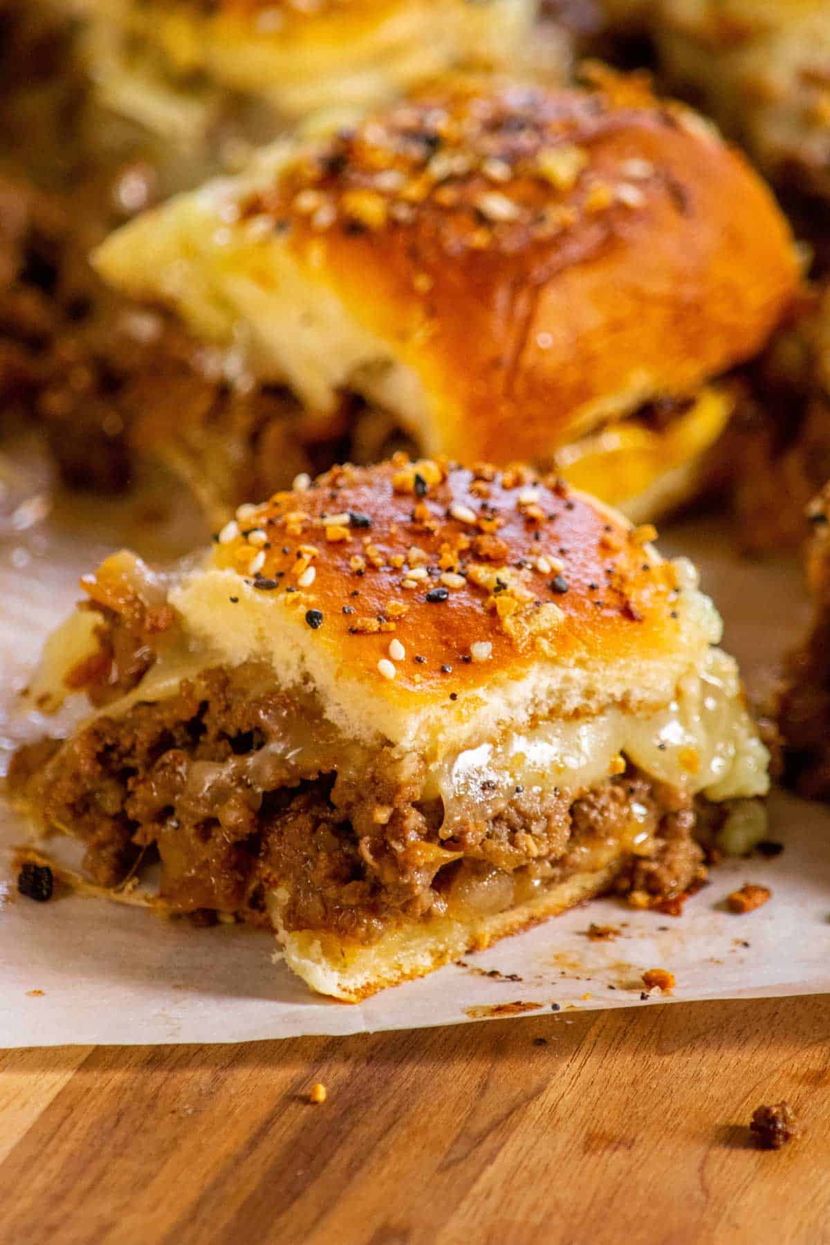 cheeseburger sliders