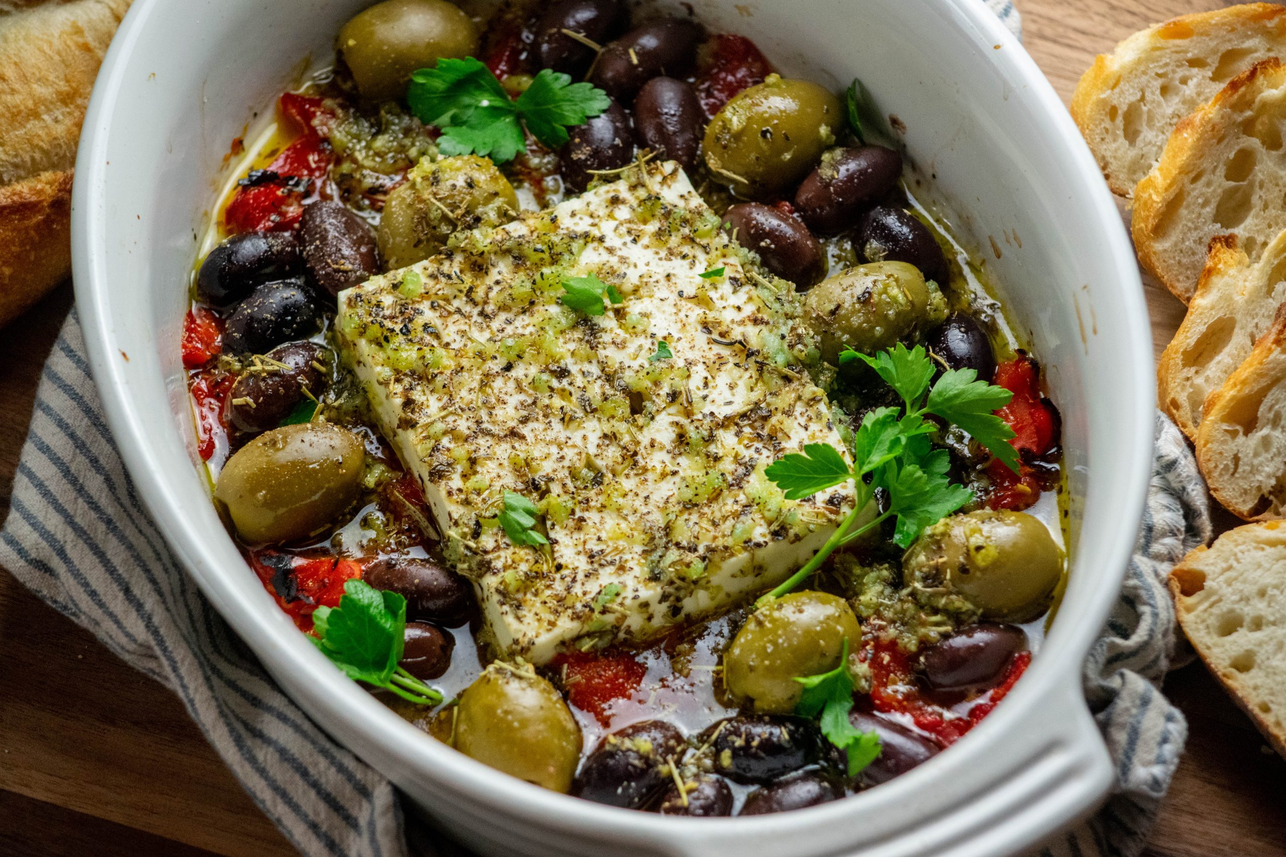 Baked Feta Appetizer Jawns I Cooked