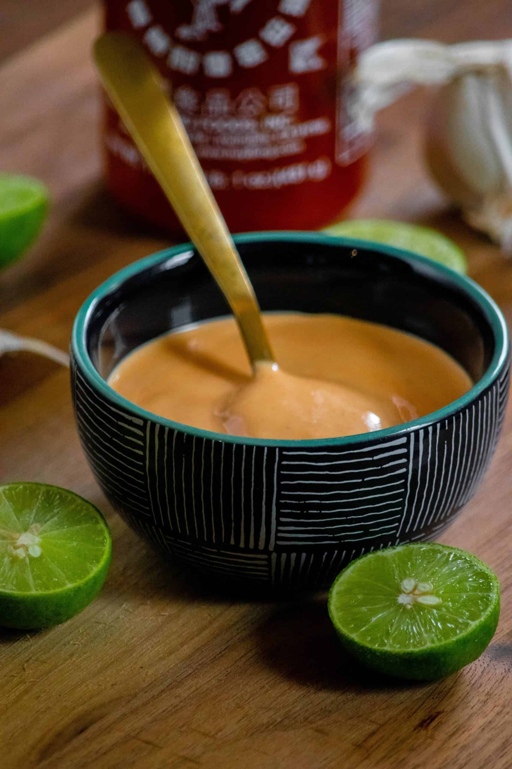 Easy Sriracha Aioli Recipe Jawns I Cooked