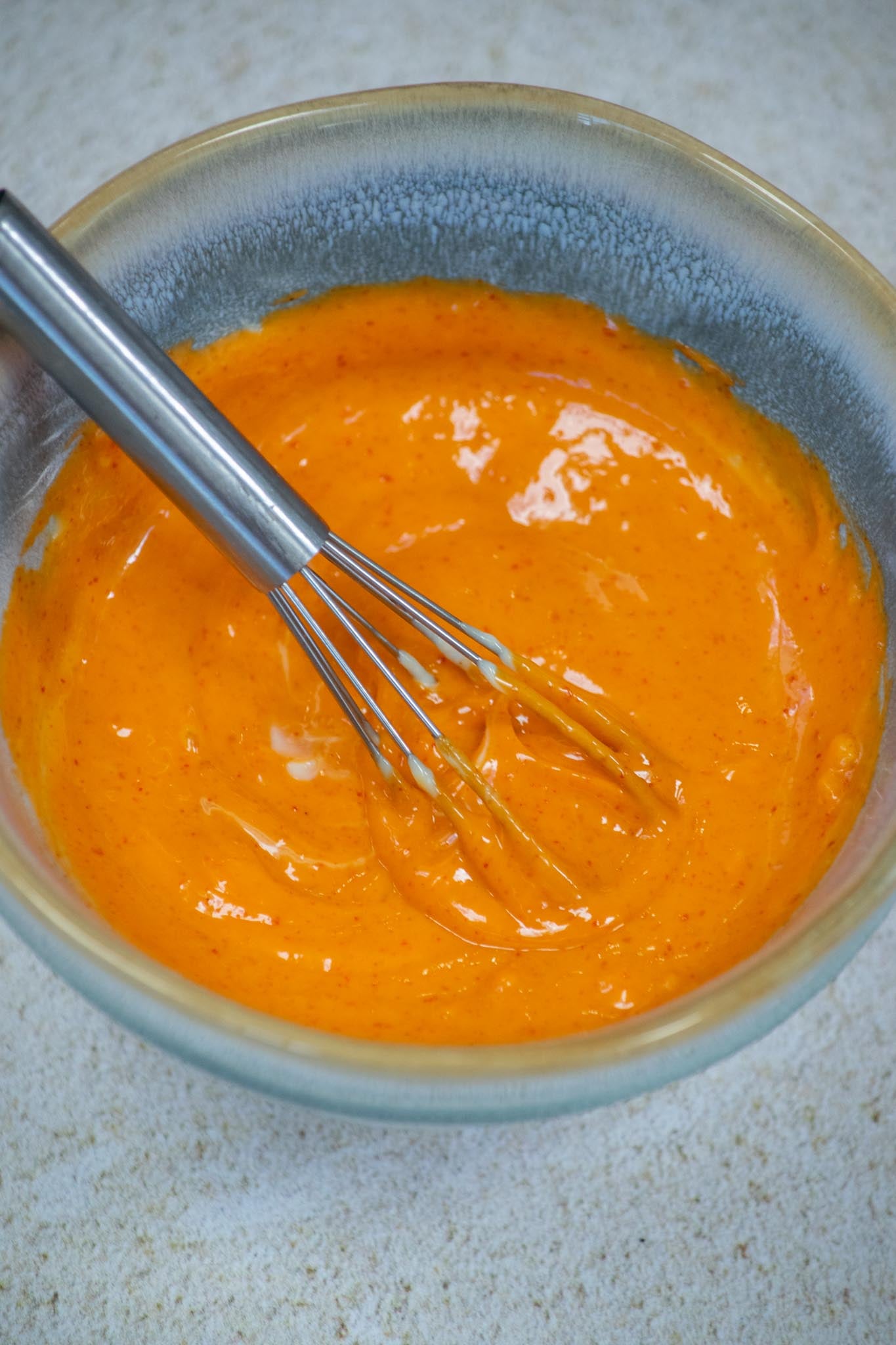 Whisk Gochujang mayo until fully combined.