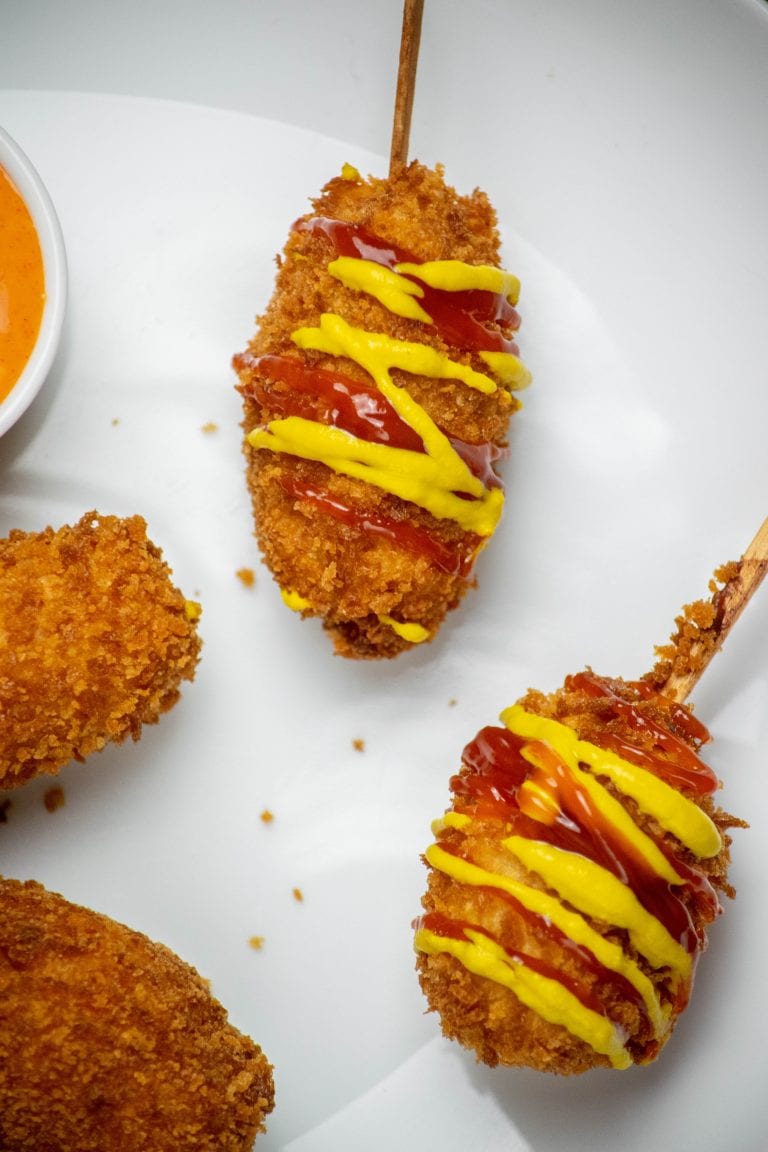 Best Mini Korean Style Corn Dog Recipe Jawns I Cooked