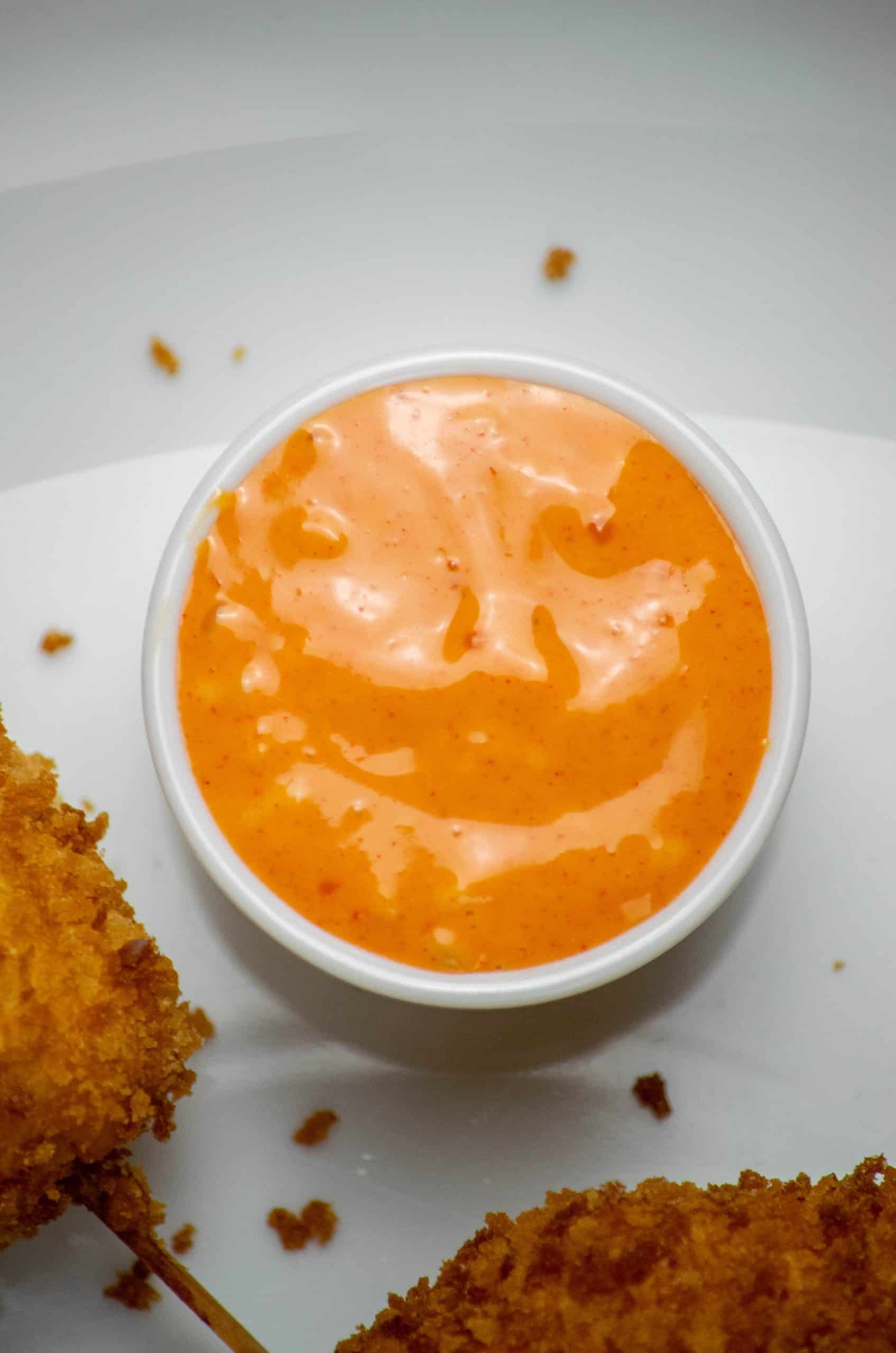 Spicy Korean Style Gochujang Mayo Sauce Recipe Jawns I Cooked